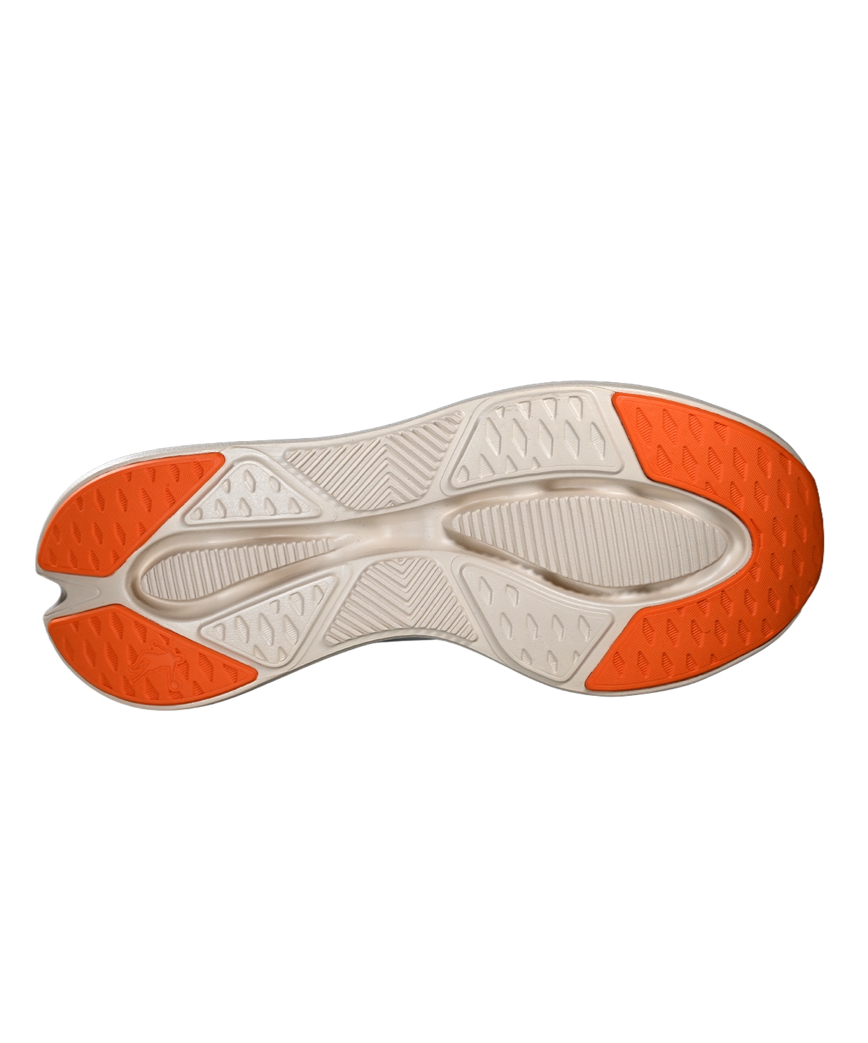ERKEK ULTRA HAFİF DARBE EMİCİ KALIN TABAN SPOR SNEAKER BEYAZ - KREM
