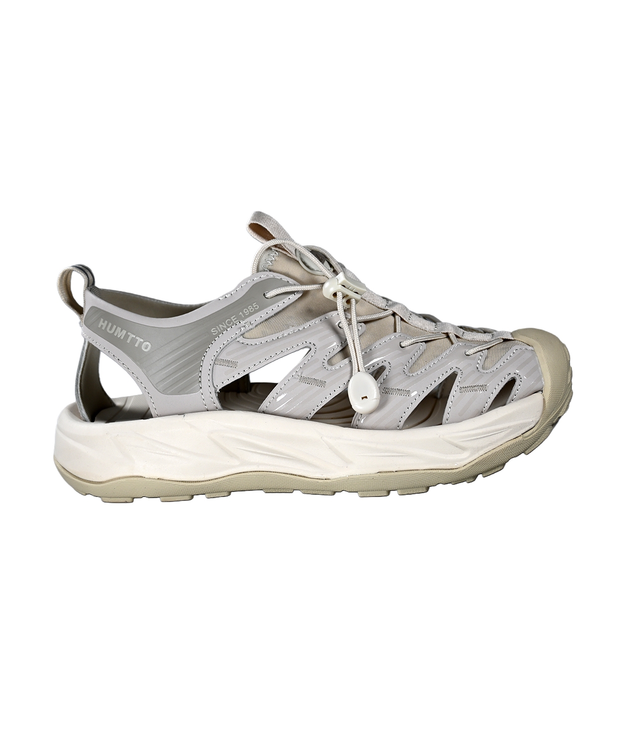KADIN OUTDOOR HAFİF TABAN HIZLI BAĞCIKLI SPOR SANDALET  BEJ