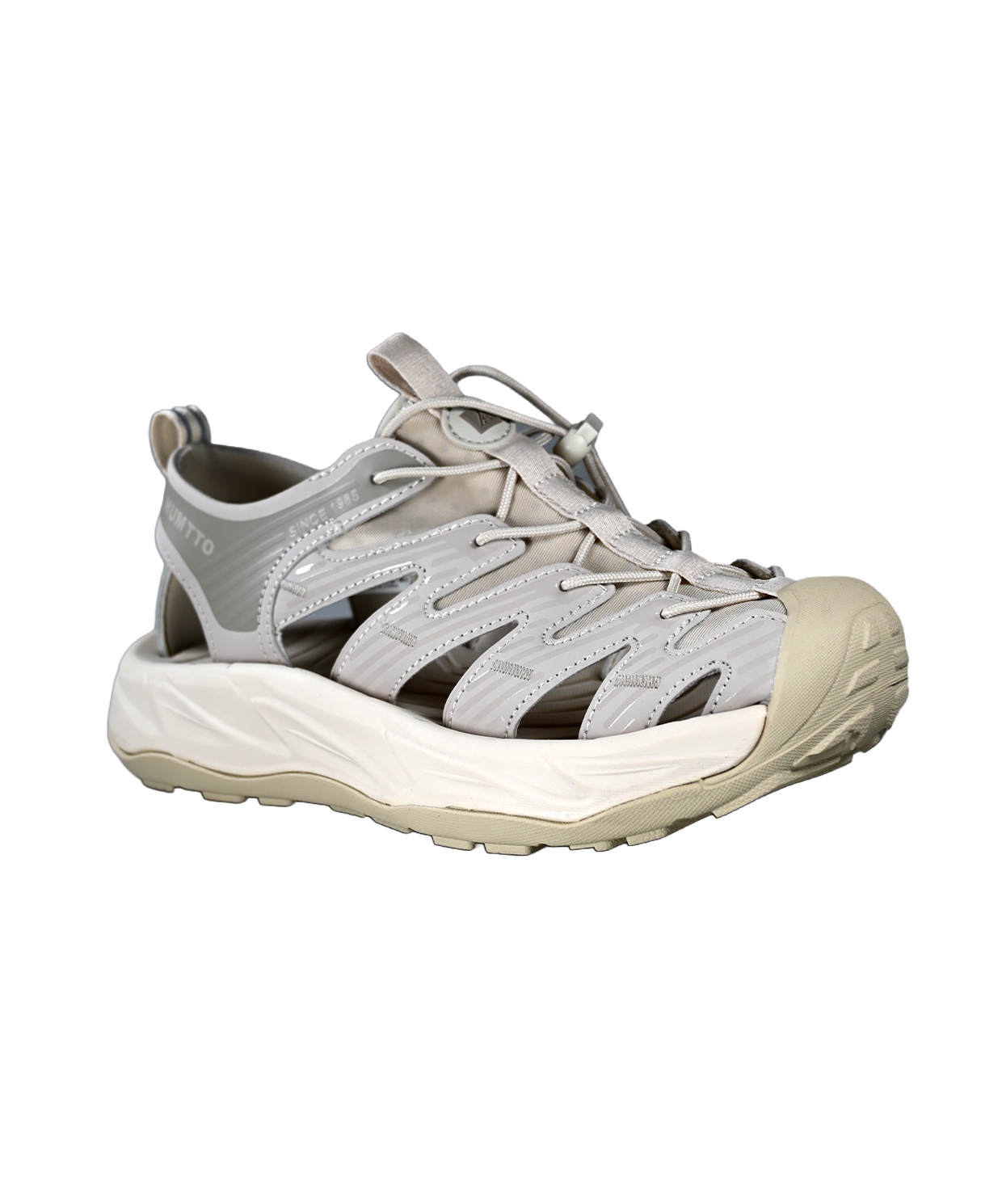 KADIN OUTDOOR HAFİF TABAN HIZLI BAĞCIKLI SPOR SANDALET  BEJ