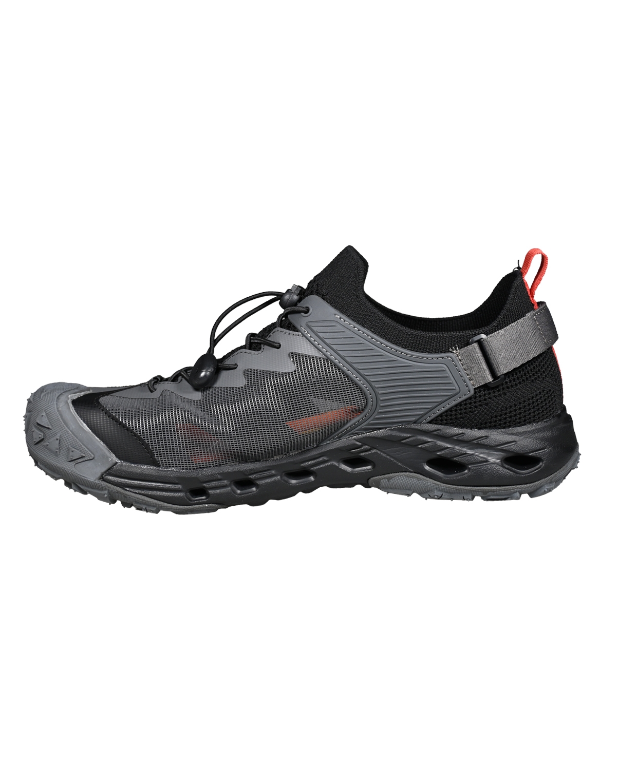 ERKEK OUTDOOR HIZLI BAĞCIK KAYMAZ DARBE EMİCİLİ SPOR AYAKKABI GRİ