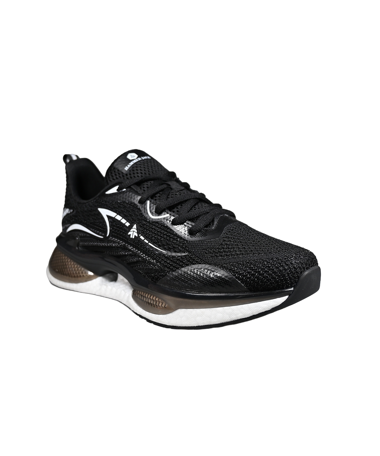 KADIN AİR TABAN SPOR SNEAKER - ULTRA HAFİF NEFES ALABİLİR SİYAH- BEYAZ