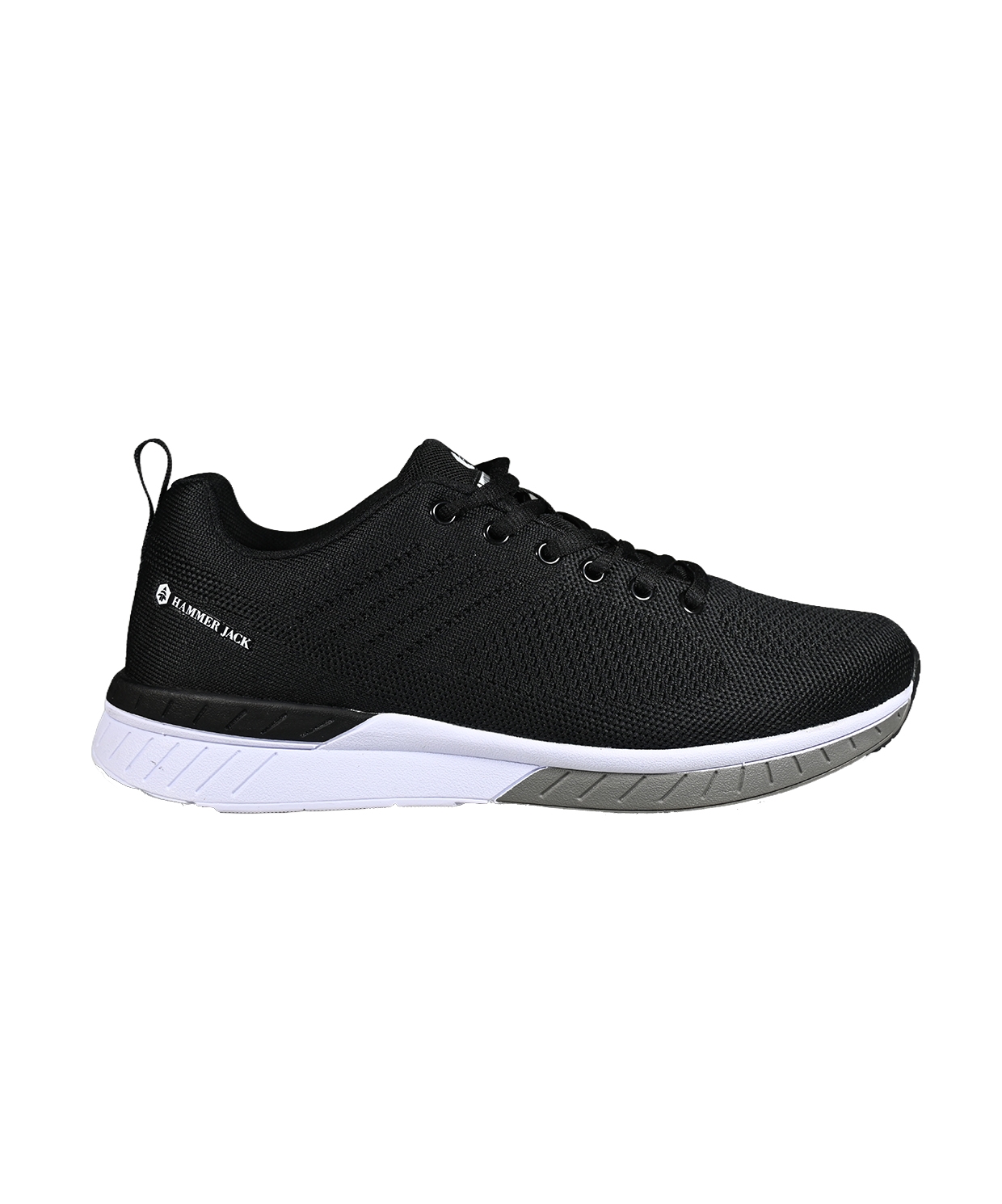 KADIN ULTRA HAFİF NEFES ALABİLİR TRİKO SPOR SNEAKER SİYAH-BEYAZ